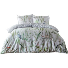 Paoletti Aaliyah Duvet Cover Set, Cotton, Multi, King
