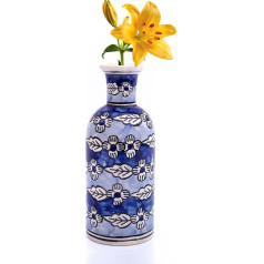 The Great Indian Bazaar Unique Decorative Ceramic Flower Vase Medium Centerpiece Coffee Table Home Living Room Dining Room Decor Accent Bedroom Office Desk