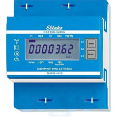 Eltako DSZ15D-3x80A Three-Phase Electricity Meter, MID Calibrated, 400 V