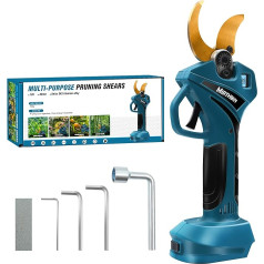 MIRTHBUY Electric Secateurs Wireless 18 V Cutting Machine 40 mm for Pruning Trees and Shrubs as well as Fruit Trees, for Makita BL1830, BL1830B, BL1840, BL1840B, BL1850, BL1850B, BL1860B