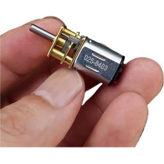 FTTAODFY DC 4.2V 6V N20 Reduction Gearbox Reduction Ratio: 10:1 1400RPM Metal Gear Electronic Starter Gearwheel DC Motors