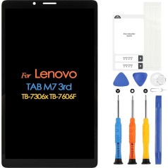 ARSSLY LCD Screen for Lenovo Tab M7 3rd TB-7306F TB-7306 TB-7306X, 7 Inch Display Screen Replacement, Replacement Touchscreen Digitazer Assembly with Repair Kit