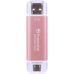 Transcend Portable SSD ESD310P 2TB 10Gbps Type-A/Type-C Compatible PS4/PS5 - TS2TESD310P