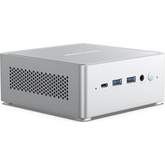 MINIS FORUM NAB9 Mini PC, Core i9-12900HK Processor 14 Cores with up to 5.0GHz, 32GB DDR4/1TB PCIe4.0 SSD with up to 2TB, Iris Xe Graphics, HDMI ×2/USB-C ×2, RJ45 2.5×2, USB3.2 Type-A ×4