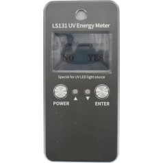 DIGNIFE UVB-Messgerät, UV-Energiemessrät LS131 UVA-sundheitsmessrät Lichtmessrät for den Leistungs- und Energiewert Einer 365 385 395 405 nm UV-LED-Lampe