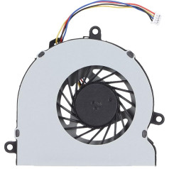 Annadue CPU Fan for HP, DC 5 V 4 Pin Laptop Fan Made of Aluminium Alloy, Replacement Laptop Cooler CPU Fan for 14-R020/TPN-C116/TPN-C125/15Q-AJ006TX