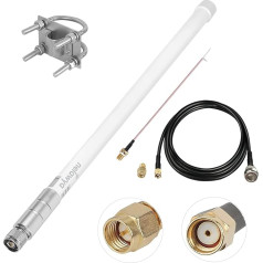 Nelawya Outdoor LoRa Gateway 5.8dBi 868MHz Antenna Omni Directional Fibreglass N Type Male LoRawan Antenna for RAK Nebra Bobcat Sensecap Helium Hotspot HNT Miner