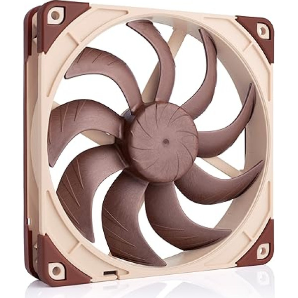 Noctua NF-A14x25 G2 LS-PWM, Quiet 140 mm Premium Quality PC Fan, 4-Pin (Brown)