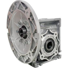 RV50, Reducer, NMRV50 NMRV 50050, Worm Gear 71B5, 71B14, 80B14, 80B5, Input Flange for Feed Equipment Pellet Mill Equipment (Size: 80B5, Colour: Ratio 15 to 1)