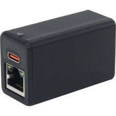 HamGeek Zigbee 3.0 Coordinator Router Zigbee Gateway with LAN Port CC2652P Module Zigbee USB Stick for ZHA in Home Assistant, Mains Power Supply, Zigbee2MQTT