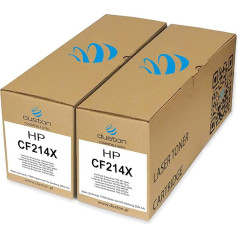 duston 2 x CF214X, 14 x black toner compatible with HP Laserjet Enterprise 700 M712 M725