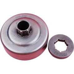 BTFWM Garden Tool Clutch Replacement, Kupplungsritzel Felgentrommel, for STIHL, for 070 MS720 .404