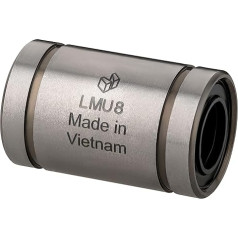 Turmberg3D - Misumi LMU8 Ball Bearing Set Replaces LM8UU 8 mm Linear Bearing (LMU8-4 Pieces)