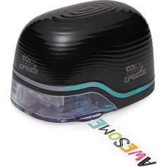 COLOP e-Mark Create Black Mobile Printer for CREATIVE Users, Multicolour Imprints, Includes Improved Free App, 111.2 x 76.5 x 72.7 mm
