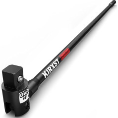 KIRXST Joint Handle 1 Inch Swivel Handle with Length 1040 mm, Diameter 20 mm, Breaker Bar, Extra Durable for Sockets, Robust and Shatterproof, Matte Black
