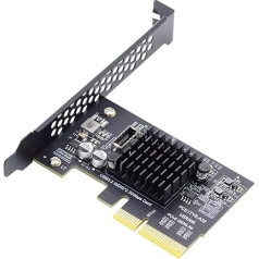 Chenyang PCI-E X4 to USB 3.2 Type-E Faceplate Socket PCI Express Gen2 20Gbps Expansion Card Adapter