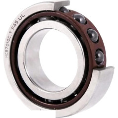 JMRTQMEC Ceramic Ball Bearing for Precision Machine Tool Spindles HCB7206C.T.P4S.ULXCB7206E.T.P4S.DUL P4(A Pair)