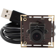 ELP 0.01 Lux Wide Angle 2.1 mm Lens 1.3MP Webcam USB 2.0 Low Illumination Camera Mini AR0331 Webcam Android Linux UVC 960P USB Camera Module USB130W01MT-L21