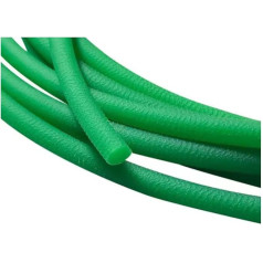 1/2/5/10 Meter PU-Polyurethan-Antriebsriemen, runder Riemen Ø1, 5 mm – 18 mm, grüne raue Oberfläche for Förderband-Textilmaschinen(1 Meter,12mm)