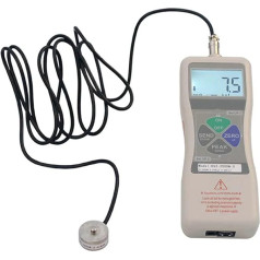 Dynamometer DS2-X 0-5000N High Precision Pressure Gauge with Digital Display External Push-Pull Dynamometer Digital Push Force Meter Calibrator High Resolution (DS2-X-500N)