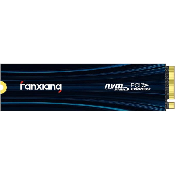 fanxiang NVMe SSD 2TB, M.2 PCIe Gen4x4 Gaming Solid State Drive, 7100MB/s Read, 5300MB/s Write, Internal SSD, Hard Drive for Data Transfer S880E