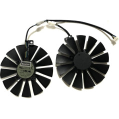 iHaospace 95MM T129215SM FDC10M12S9-C 4Pin 12V Graphics Card Cooler Fan for ASUS ROG Strix GTX 1050Ti 1060Ti 1070Ti 1080Ti RX 470 570 580 RX470 RX570 RX580 Graphics Card fan fan
