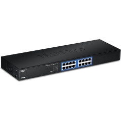 Trendnet TEG-S16g - 16X GIGABIT GREENNET SWITCH - (RACK MOUNT) IN