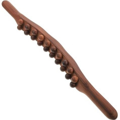 Operitacx Wooden Scraping Stick Muscle Relaxation Massage Tool Massage Stick for Back Massage and Relaxing Scraping All Over Body Lymphatic Paddle, Gua Sha Massage Soft Tissue