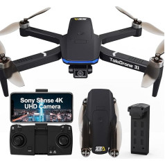 Toladrone GPS Drone for Adults Drone with 4K Camera 5G FPV Transmission Brushless Motor Autom Return Drones for Beginners TD31GPS