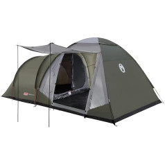 Coleman Waterfall 5 Deluxe Family Tent, 5 Man Tent with Separate Living and Bedroom, Easy to Assemble, 5 Person Tent, Waterproof WS 3000 mm