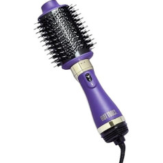 HOT TOOLS PRO SIGNATURE ONE-STEP HAIR DRYER & VOLUMISER (Bristles with Activated Carbon, Direct Ionic Technology, Oval Design, Thermaglide Ceramic Coating) HTDR5586UKE