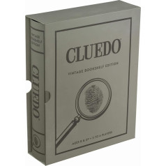 Cluedo Linen Vintage Bookcase Edition