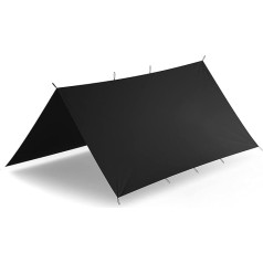 Helikon-Tex Supertarp Polyester Ripstop Black