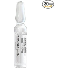 Hyaluronic Plus Pack of 30 Serum Ampoules 2 ml High Dose Anti Wrinkle Face Hyaluronic Acid Microneedling Sensitive Skin Little Additives Vegan Made in Germany