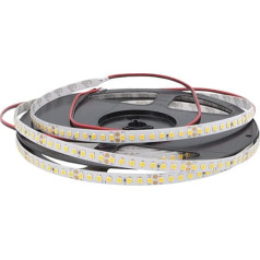 iluminize LED Light Strip White Eta: 160 LEDs per Metre, 90RA, IP20, 24 V, 13 W/m, 8 mm Width, 5 m Roll (2700 K)