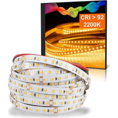 Mextronic LED Strip 24 V Warm White / LED Strip (2200 k), 72 W, 500 cm, IP20