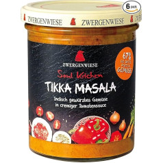 Zwergenwiese Bio Soul Kitchen Tikka Masala 6 x 370g