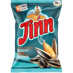 10 x 300 g Smart Sunflower Seeds Jinn Roasted and Salted 1 Box