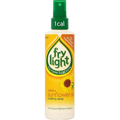 Frylight Golden Sunflower Oil Cooking Spray 190 ml (Pack of 6 x 190 ml)