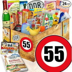 ostprodukte-versand 24er Allerlei/Gift Box/Birthday 55/DDR Gifts Mum