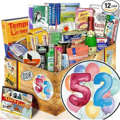 52nd Birthday Gift / Gifts for 52nd Birthday Woman / Gift Set DDR