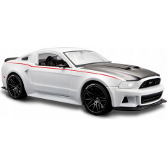 Maisto Saliktais modelis ford mustang street racer 1/24 balts