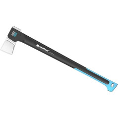 Cellfast C2000 Ergo Splitting Axe, High-Quality Hardened Steel, Safetouch Non-Slip Surface, Fibreglass Reinforced Plastic Handle, Axe for Woodworking, Non-Stick Coating, 74 cm, 2 kg