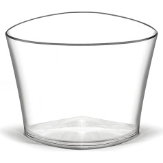 BREVETTI WAF, Delta Bucket 6-7 Bottle Ice Cube Tray, 15 Litre, Clear