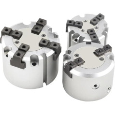 MHS2/MHS3/MHS4 Serie 2/3/4 Finger pneumatischer Greifer doppeltwirkender Drehzylinder 16D/20D/25D/32D/40D/50D/60D/63D/80D/100D (MHS4,50D)
