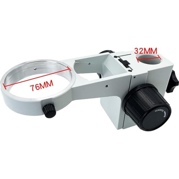 Practical and Stylish: Microscope Stand with Adjustable Rotary Knob 25/32mm Focusing Mount Microscope Accessories Lightweight