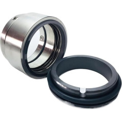 HJ92N-80 Mechanische Dichtungen ersetzen, um HJ92N Wellengröße 80 mm Wellenfeder-Schieberdichtungen for Pumpe abzudichten (Color : SIC-SIC-VIT)