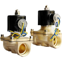 1 Zoll NPT BSPT Messing N/C 12 V Magnetventil DN25 DN32 EPDM Dichtung Hochtemperatur(2,5 cm, BSP_230 VAC)