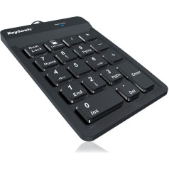 Tastatūra ack-118bk2 putekļu izturīga, ip64