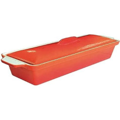 Vogue Orange Pate Terrine 1.7Ltr 110X340X105mm Commercial Pan Dish